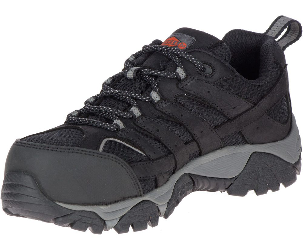 Merrell Vandresko Dame - Moab Vertex Vent Comp Toe Work - Sort - UZO521460